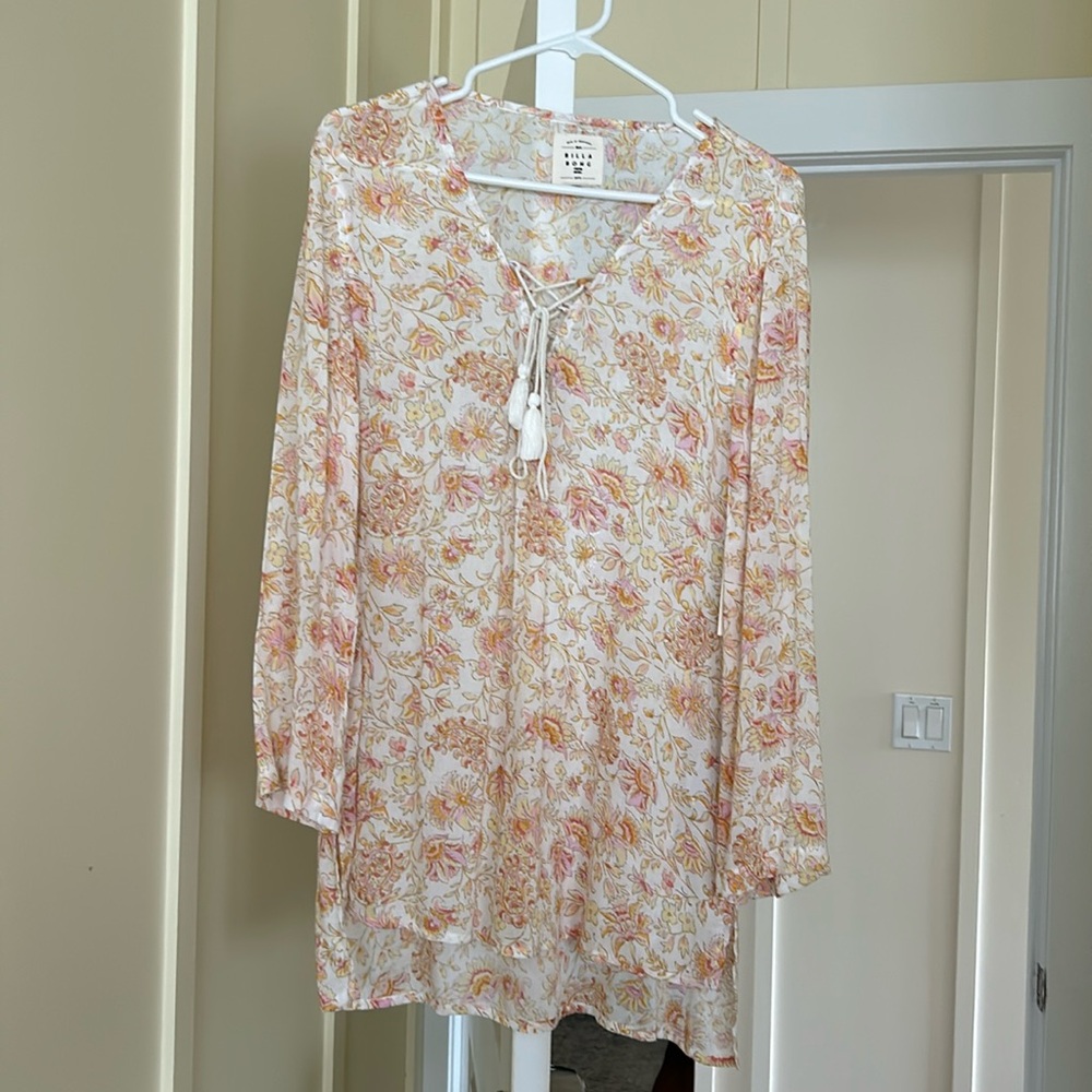 Billabong Blue Skies coverup size XS NEW